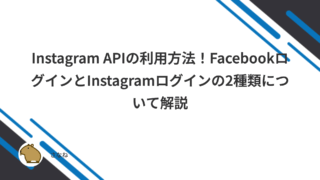 Instagram APIの利用方法！FacebookログインとInstagramログインの2種類について解説